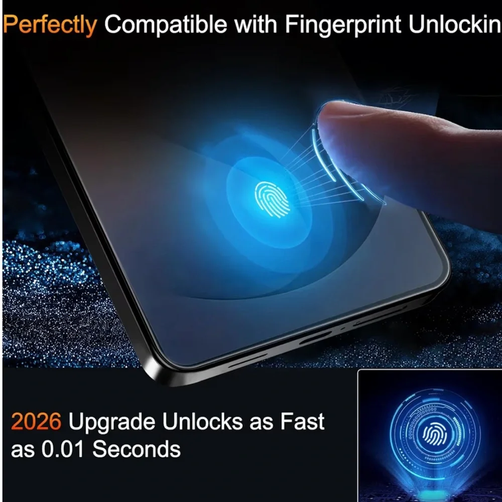 3 Pack for Samsung Galaxy S26 Ultra Screen Protector Tempered Glass